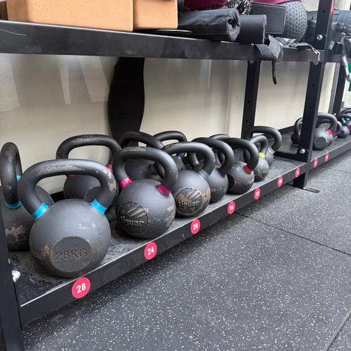 Kettlebells — Form Factory Fitness Kolbenova, Prague