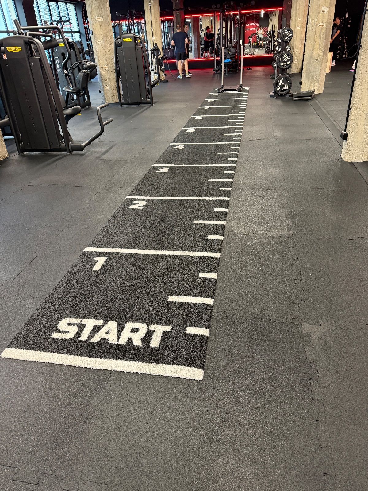 Sled push, Sled pull, Sled lane — Form Factory Pragovka, Praha