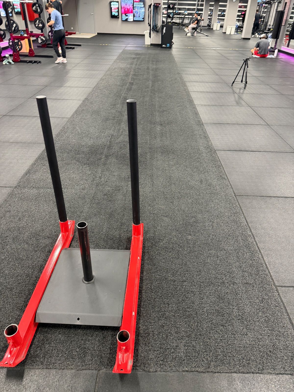 Sled push, Sled pull, Sled lane — Form Factory Cerny Most Hasso, Praha