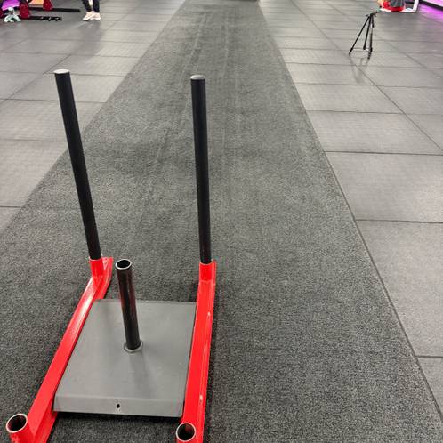 Sled push, Sled pull, Sled lane — Form Factory Cerny Most Hasso, Praha