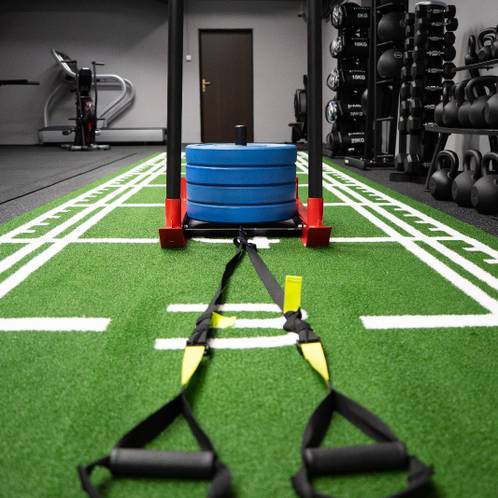 Sled push, Sled pull, Farmers, Sandbag, Sled lane — Gym Neratovice, Neratovice