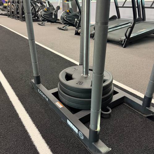 Sled push, Sled pull — Max Fitness Flora, Prague