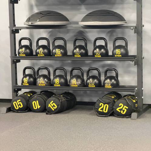 Farmers, Sandbag — Max Fitness Kolbenova, Prague