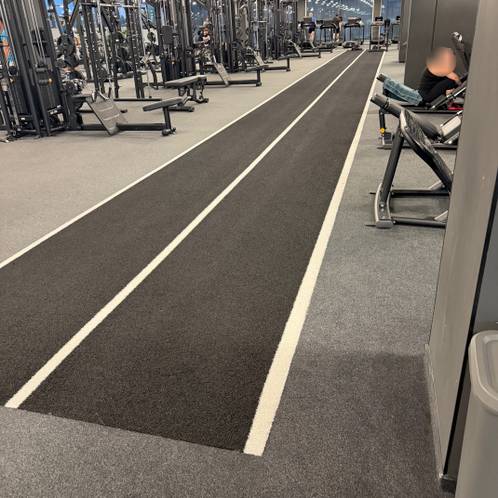 Sled lane — Max Fitness Kolbenova, Prague