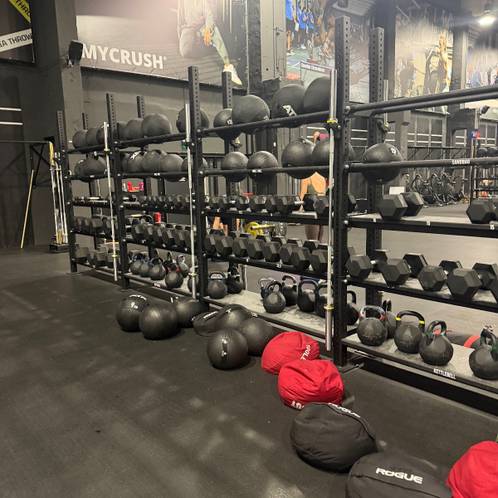 Farmers, Wall balls — Oktagon gym Smíchov, Praha