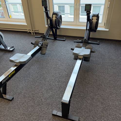 Row — Max Fitness Letňany, Prague