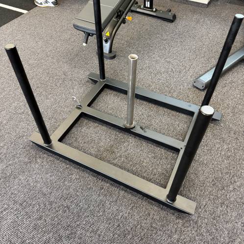 Sled push, Sled pull — Max Fitness Letňany, Prague