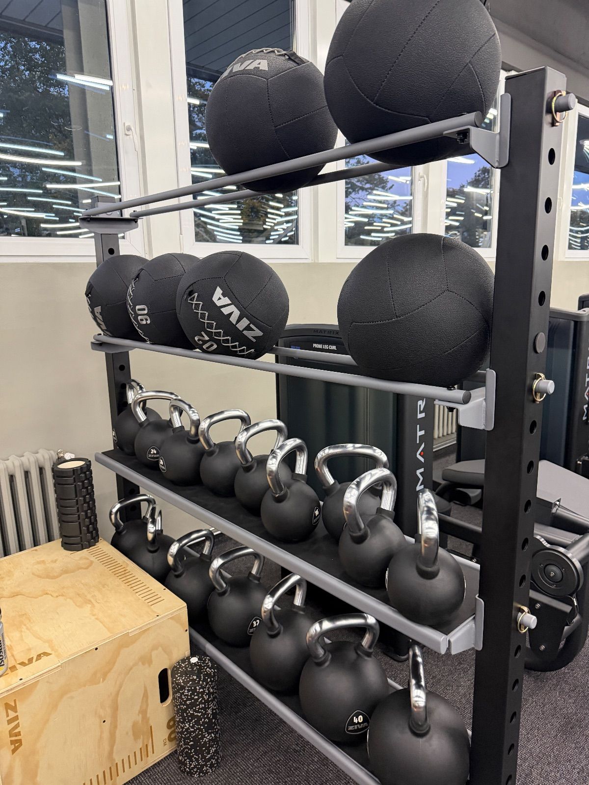 Farmers, Wall balls — Max Fitness V Olšinách, Prague