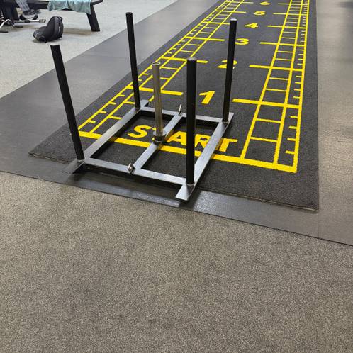 Sled push, Sled pull, Sled lane — Max Fitness Sterboholy, Prague