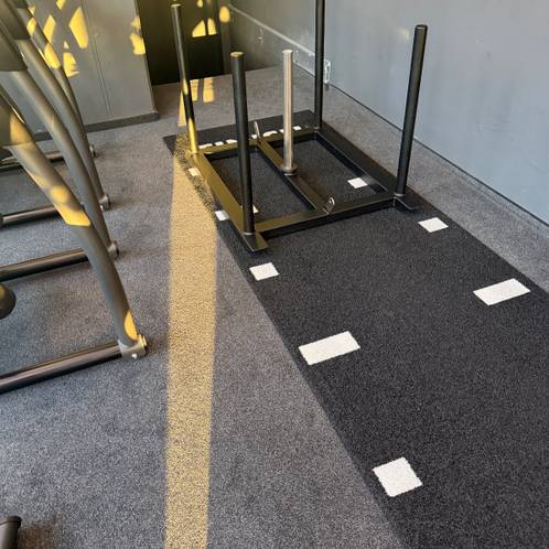 Sled push, Sled pull, Sled lane — Max Fitness Roztyly, Prague