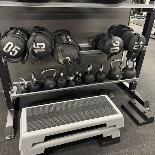 Farmers, Sandbag — Max Fitness Holešovice, Prague